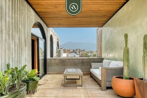 Maison, plusieurs lits, patio, vue ville (Felix Diaz 3B) | Terrasse/Patio