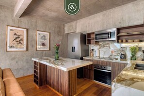 Maison, plusieurs lits, patio, vue ville (Felix Diaz 3B) | Cuisine privée