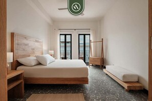 Departamento, varias camas, patio, vista a la ciudad (Mariano Matamoros 201 Piso 1) | 3 habitaciones, decoración personalizada y muebles diferentes 