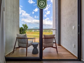 Departamento, varias camas, cocina, vista al océano (Bahiban 404) | Interior