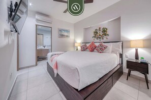 Appartement, 1 très grand lit, cuisine, vue montagne (Zenith 306) | 1 chambre, décoration personnalisée, ameublement personnalisé