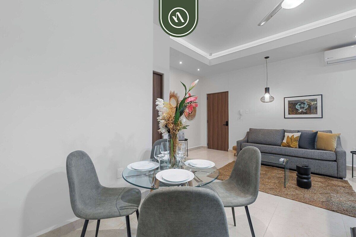 Apartamento, 1 cama de matrimonio, terraza, vistas al mar (Casa Galeana 404) | Interior