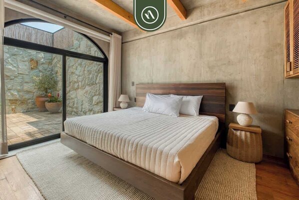 Apartment, Multiple Beds, Kitchen, City View (Privada de FD 3B U1) | 2 bedrooms, individually decorated, individually furnished, bed sheets - Luxury 2 BR Condo in Downtown - AC - Peaceful (Oaxaca)