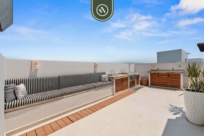 Apartment, Multiple Beds, Kitchen, Ocean View (Marival Residences PH 615) | Terrace/patio