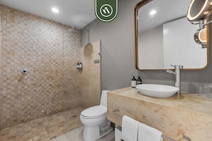 Apartment, Multiple Beds, Kitchen, Ocean View (Marival Residences PH 615) | Bathroom | Towels