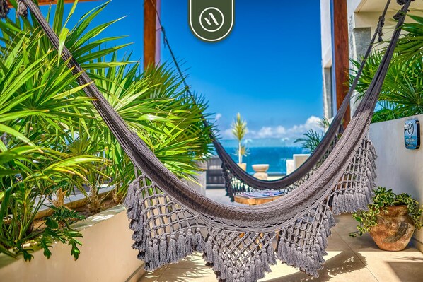 Terrace/patio - Luxury 1 BR Condo in Romantic Zone - Infinity Pool (Puerto Vallarta)