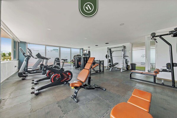 Fitness facility - Equipped 1BR Condo With Private Balcony - Pool (Puerto Vallarta)