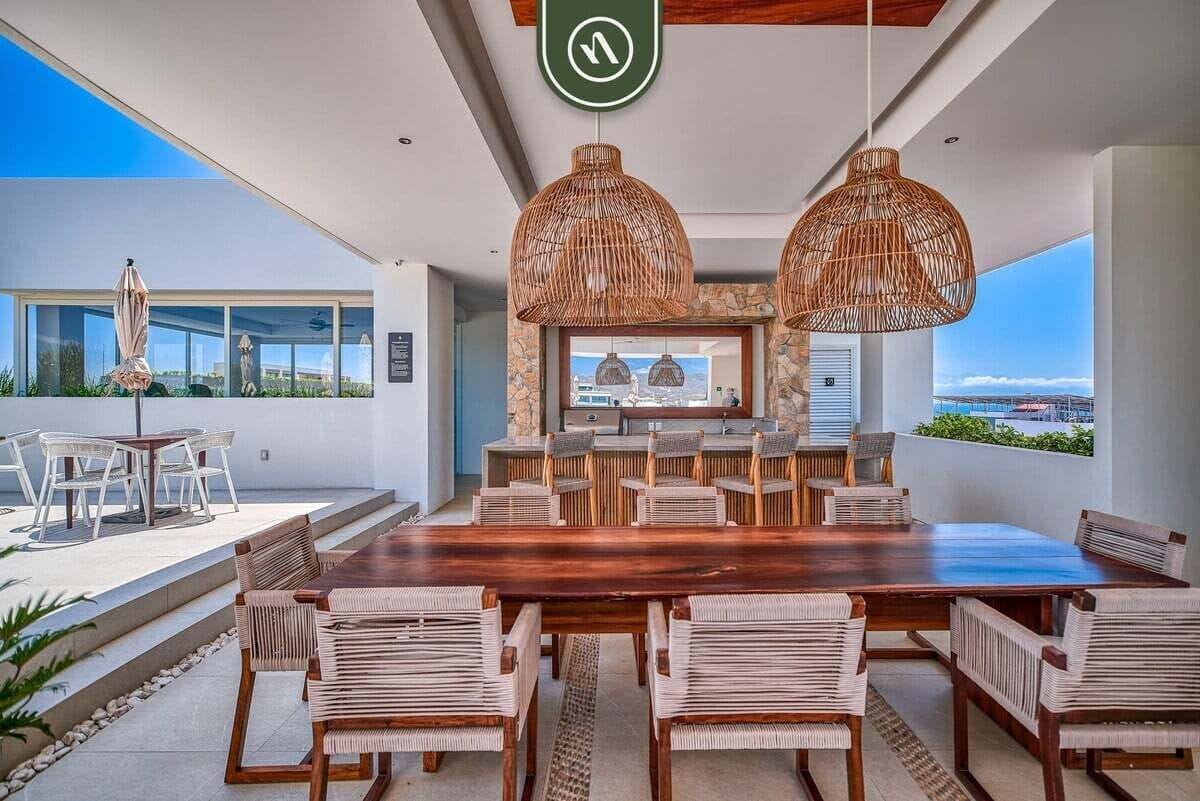 Condo, Multiple Beds, Pool Access, Ocean View (Pavilion Bucerias 205) | Outdoor dining