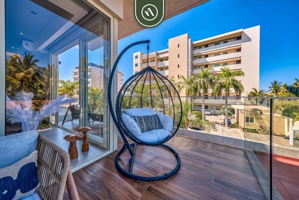 Condo, Multiple Beds, Pool Access, Ocean View (Pavilion Bucerias 205) | Terrace/patio