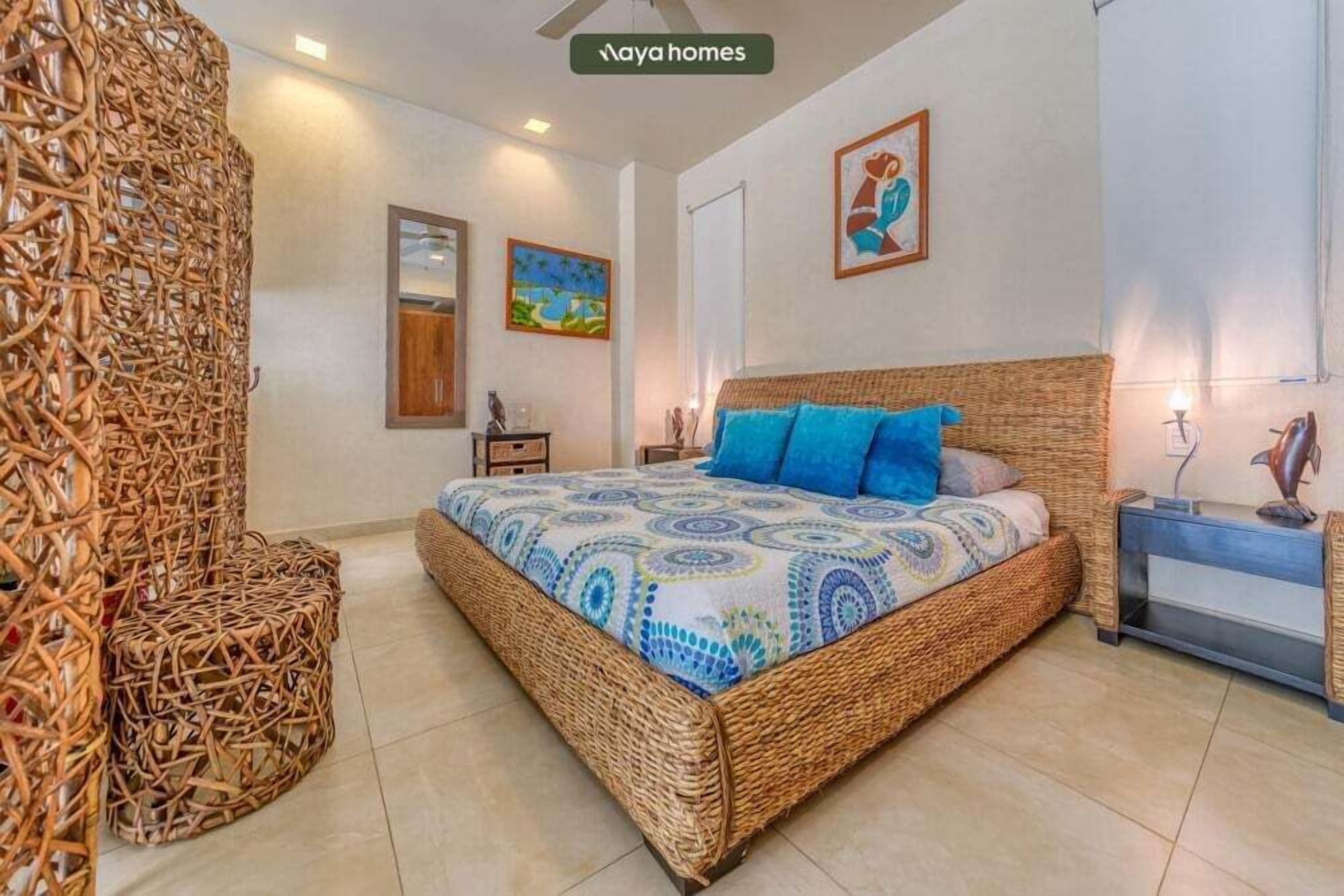 Estudio, 1 cama King size, cocina, vista al océano (V177 303) | 1 habitación, decoración personalizada y muebles diferentes 