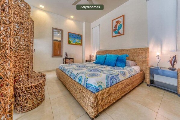 Estudio, 1 cama King size, cocina, vista al océano (V177 303) | 1 habitación, decoración personalizada y muebles diferentes