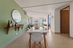 Condo, 1 King Bed with Sofa bed, Pool Access, Beach View (505 Torre Ambar) | 1 bedroom, individually decorated, individually furnished, bed sheets
