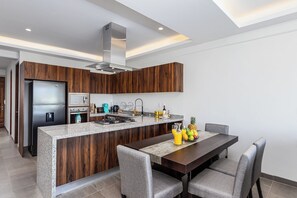 Condo, Multiple Beds, Kitchen, Pool View (Believe Condo Flamingos Believe 302) | Private kitchen