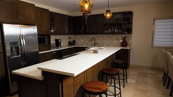 Apartment, Multiple Beds, Kitchen, Ocean View (BAJA TOMS B 311) | Private kitchen | Coffee/tea maker