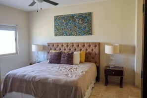 Departamento, varias camas, cocina, vista al océano (BAJA TOMS B 311) | 3 habitaciones, decoración personalizada y muebles diferentes