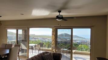 42-inch flat-screen TV with digital channels