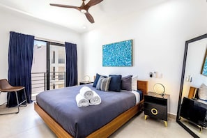 Apartment, Multiple Beds, Balcony, Ocean View (HD3-202) | 2 bedrooms, individually decorated, individually furnished