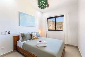 Apartamento, varias camas, balcón, vistas al mar (HD3-202) | 2 dormitorios, decoración individual, mobiliario individual