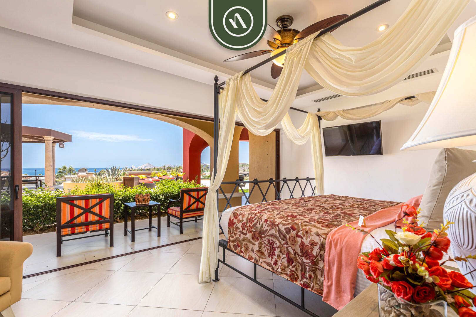 Condo, Multiple Beds, Patio, Ocean View (Hacienda Encantada 1706) | 2 bedrooms, individually decorated, individually furnished, bed sheets