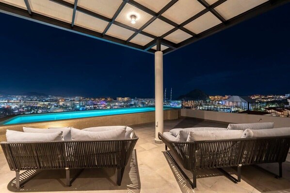 Terrace/patio - Amazing Studio - Terrace Overlooking the Marina (Cabo San Lucas)