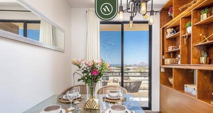 Chic 2BR House - Pedregal - Private Rooftop - Pool