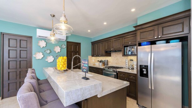 Private kitchen - Luxury House With Ocean View (Cabo San Lucas)