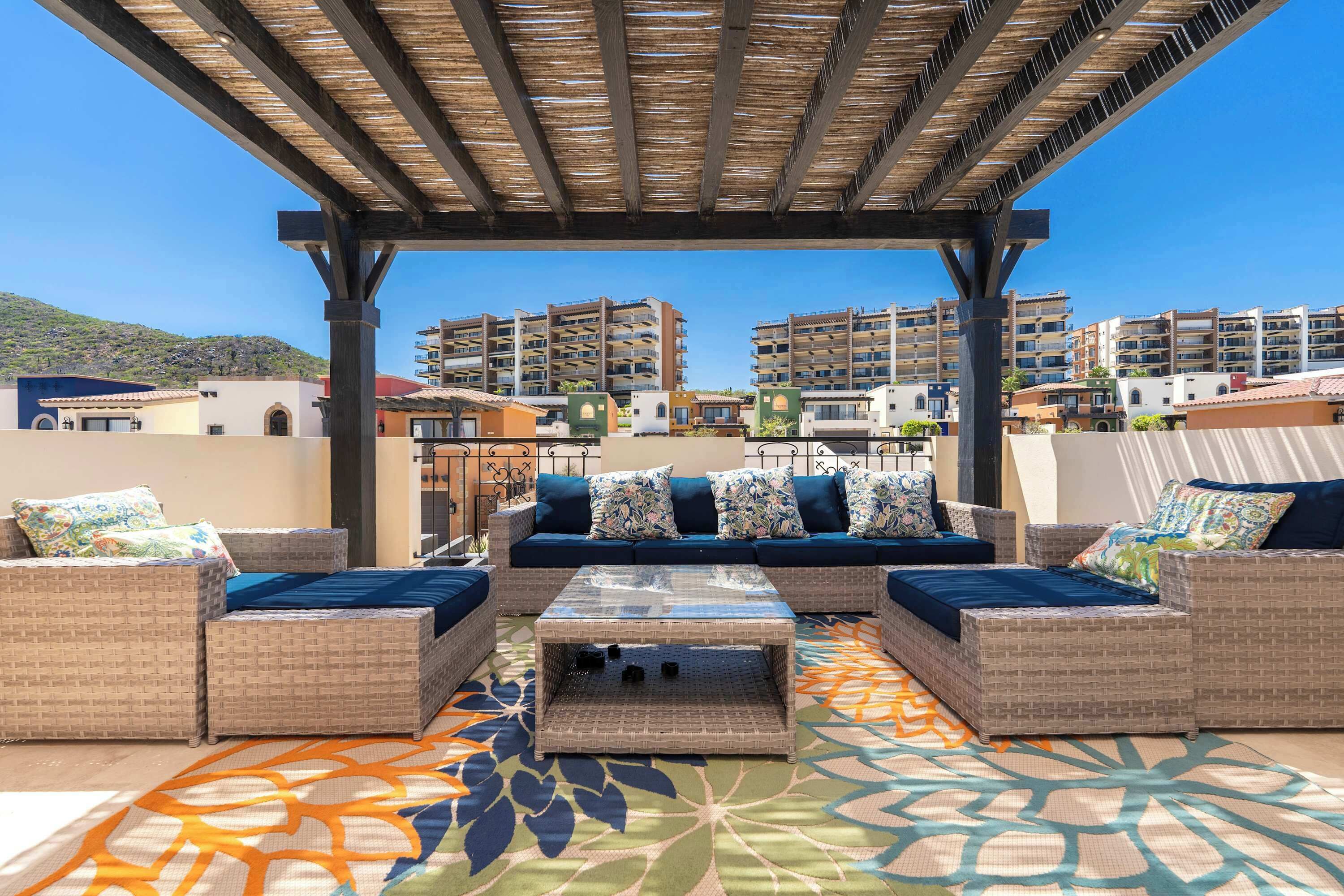 Casa de ciudad, varias camas, patio, vista al océano (Copala 71) | Áreas de la propiedad