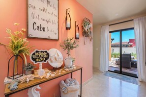 Maison mitoyenne, plusieurs lits, patio, vue océan (Copala 71) | Intérieur