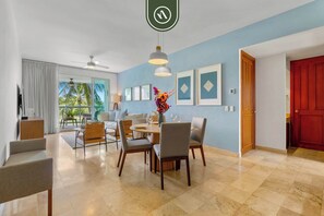 Apartment, Multiple Beds, Kitchen, Beach View (Balancan 302) | Interior - Stylish 2 BR Condo - Pools - Golf - Membership (Nuevo Nayarit)