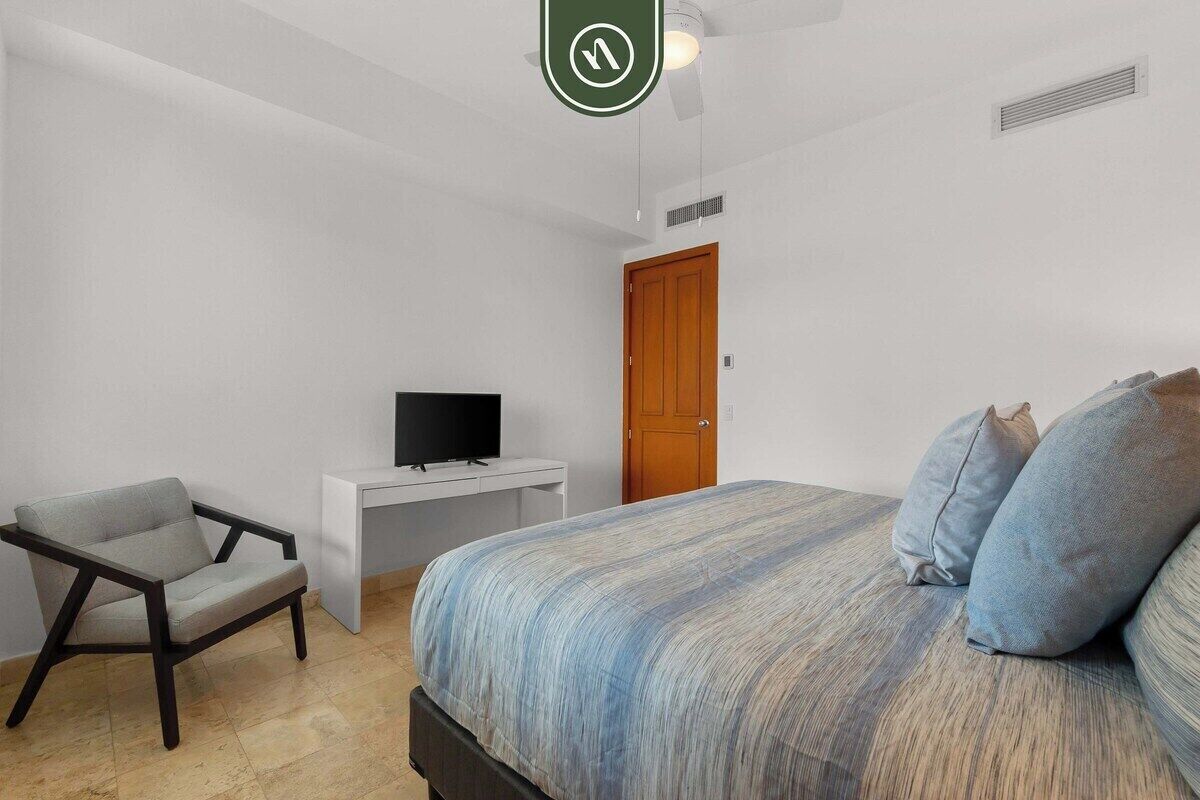Apartamento, varias camas, patio, vistas a la playa (Balancan 302) | 2 dormitorios, decoración individual, mobiliario individual