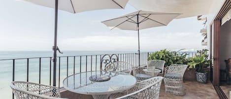 Apartment, Multiple Beds, Pool Access, Ocean View (711-VistadelSol) | Outdoor dining
