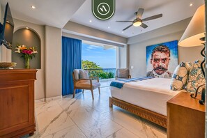 3 bedrooms, individually decorated, individually furnished, bed sheets - Oceanview 3 BR Condo - Amazing View From Terrace (Puerto Vallarta)