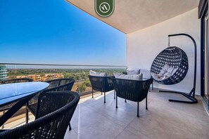 Condo, Multiple Beds, Pool Access, Ocean View (Aria Ocean T3 813) | Outdoor dining