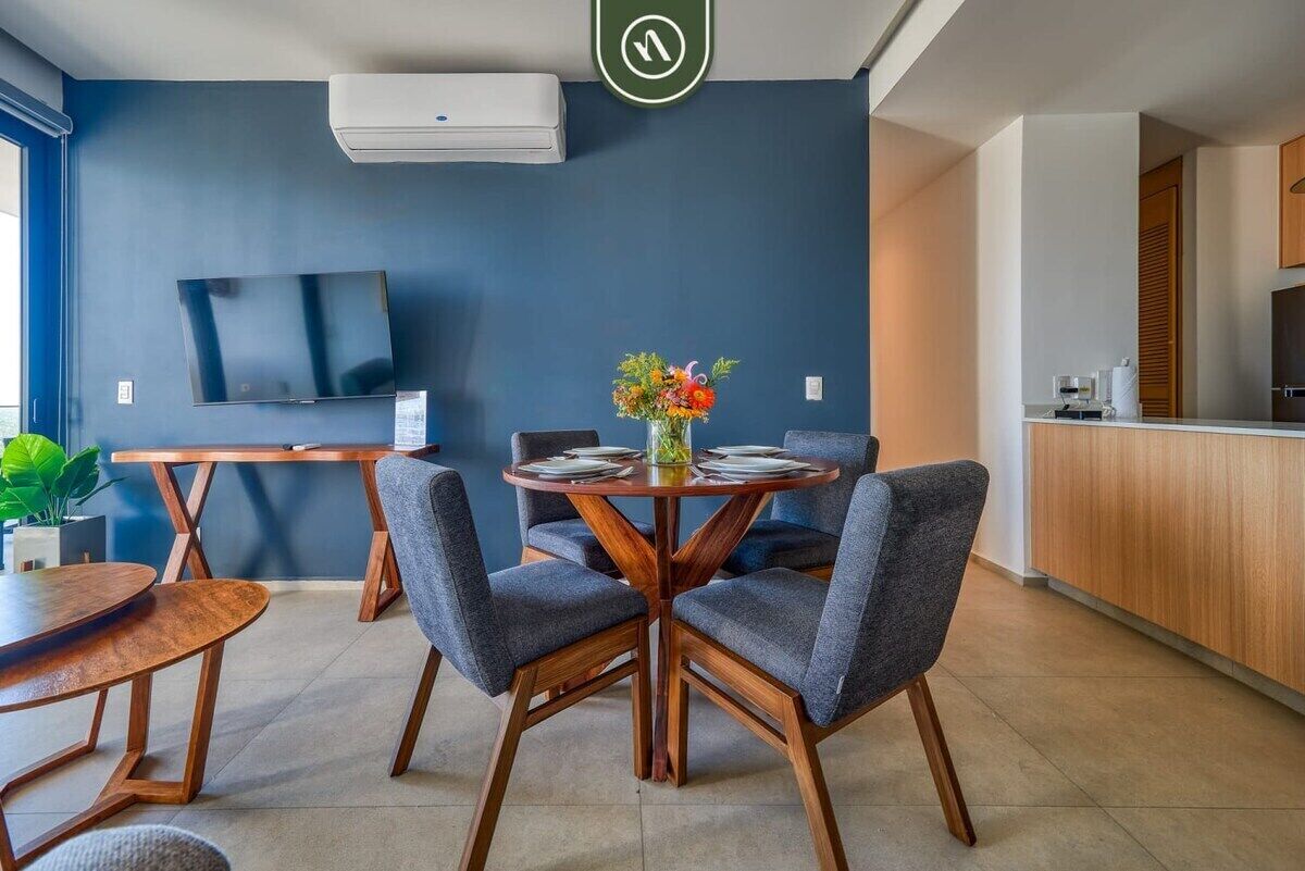 Condo, Multiple Beds, Pool Access, Ocean View (Aria Ocean T3 813) | 2 bedrooms, individually decorated, individually furnished, bed sheets