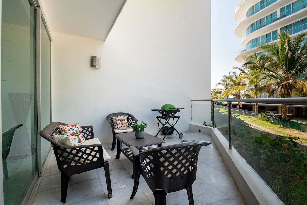 Apartment, 1 Queen Bed with Sofa bed, Pool Access, Ocean View (Aria Ocean 179) | Property grounds