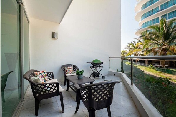 Apartment, Multiple Beds, Pool Access, Ocean View (Aria Ocean 179) | View from room
