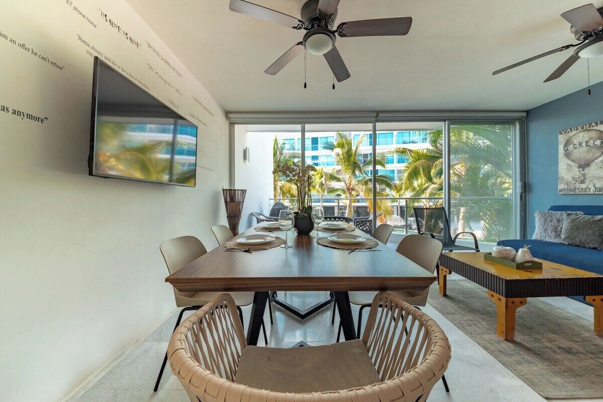 Appartement, plusieurs lits, accès piscine, vue océan (Aria Ocean 179)