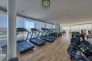 Fitness facility - Stunning Oceanview Two Story Condo - Beach - Gym (Nuevo Nayarit)