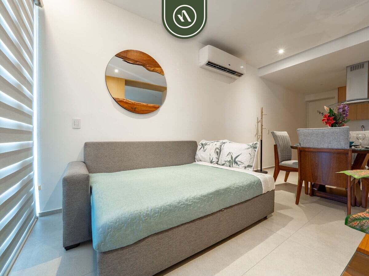 Condo, 1 King Bed with Sofa bed, Pool Access, Ocean View (Aria Ocean T3 603) | Interior