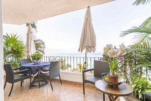 Condo, Multiple Beds, Pool Access, Ocean View (610 Vista del Sol) | Outdoor dining