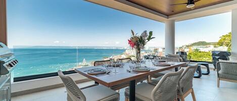 Condo, Multiple Beds, Pool Access, Ocean View (Las Verandas 503) | Outdoor dining