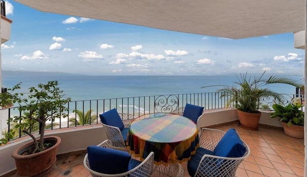 公寓, 多張床, 廚房, 海景 (710-VistadelSol) | 室外用餐