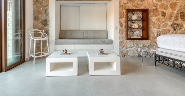 Departamento, 1 cama King size, cocina, vista a la montaña (Sagitario 120 U6) | Interior