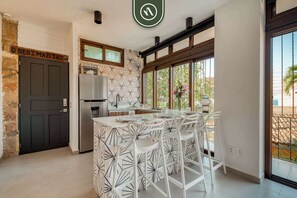 Apartment, 1 King-Bett, Küche, Bergblick (Sagitario 120 U6) | Eigene Küche