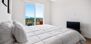 Apartment, Multiple Beds, Kitchen, Beach View (DToscana 501) | 3 bedrooms, individually decorated, individually furnished, bed sheets - Equipped 3BR House - Pool - Gym - 5 min to Beach (Nuevo Nayarit)