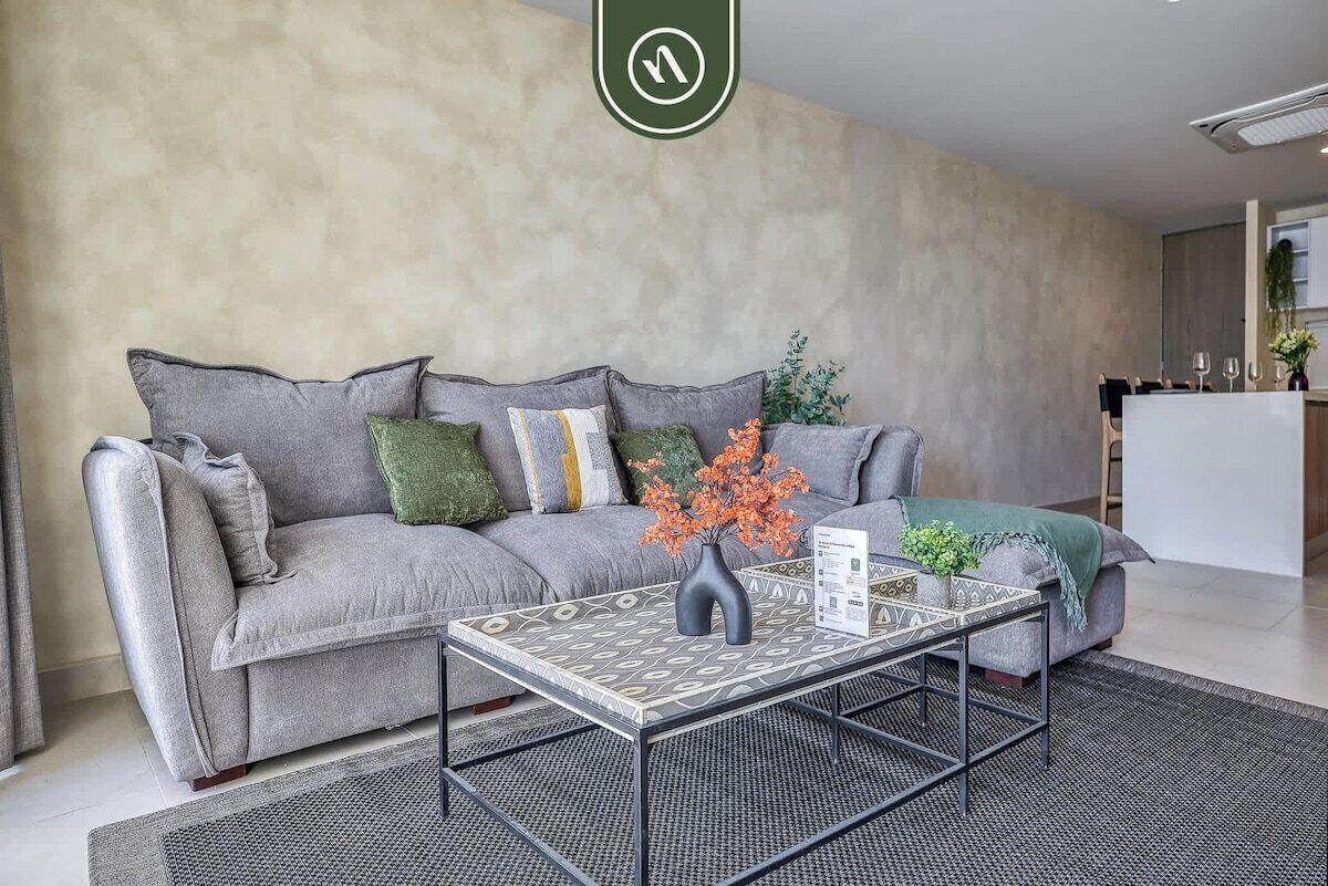 Apartment, Multiple Beds, Balcony, Beach View (Ki Green T200 C304) | Living area