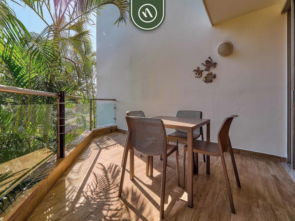 Căn hộ, nhiều giường, có thể sử dụng hồ bơi, quang cảnh bãi biển (Aria Ocean T1 124) | Quang cảnh từ phòng