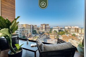 Apartment, 1 Queen-Bett, Küche, Poolblick (Dsire PH604Romantica) | Innenbereich