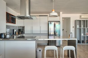 Apartment, Multiple Beds, Kitchen, Beach View (Amapas I T31) | Private kitchen | Dining tables - Breathtaking 3BR Condo - Private Pool - Sunsets (Puerto Vallarta)