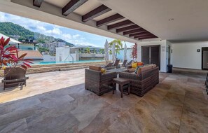 Condo, Multiple Beds, Pool Access, Ocean View (Urban II 304) | Terrace/patio - Luxury 2BR Condo in Romatic Zone - Rooftop Pool (Puerto Vallarta)